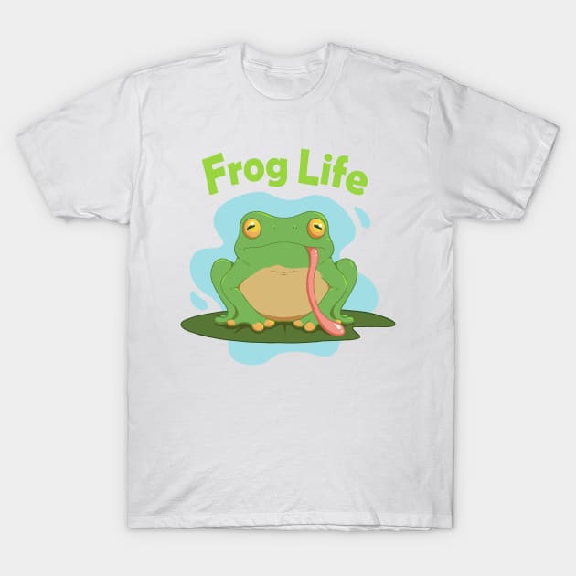 Frog Life T-Shirt by AoD